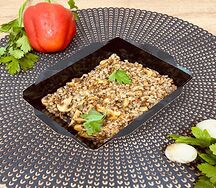 Гречка с грибами