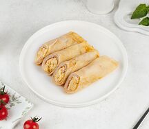 Блинчики с ветчиной и сыром