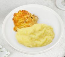 Картофельное пюре и филе куриное Лакомка