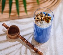 Смузи голубые тропики