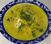 Суп лапша по-татарски