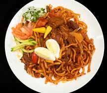 Лагман жареный