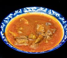 Арабское блюдо Бамия