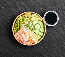 Поке с креветками