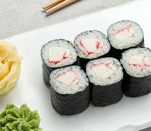 Мини ролл с крабом