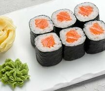 Мини ролл с копч. Лососем
