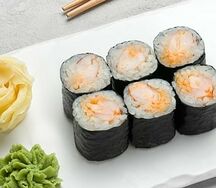 Мини ролл с острой тигровой креветкой