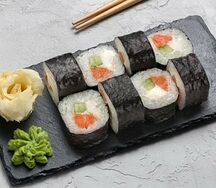 Ролл филадельфия с копч. Лососем