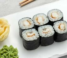 Мини ролл с угрем