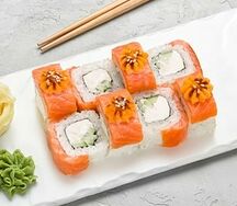 Ролл запеченная филадельфия