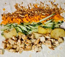 Шаурма с картошкой