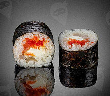 Футомаки с копченным окунем