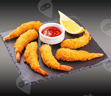 Креветки в темпуре