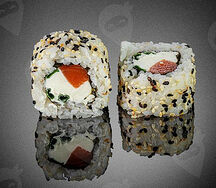 Киноа-сливочный с лососем и луком