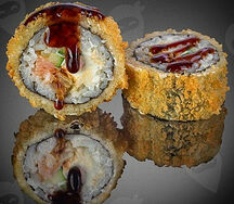 Банзай-жаренный с лососем