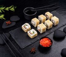 Ролл Филадельфия снежная