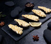 Запечённые мидии Игаяки