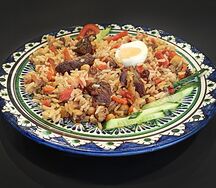 Плов с говядиной