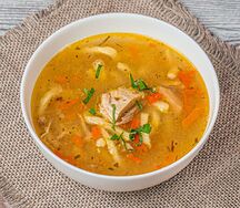 Суп-лапша с курицей