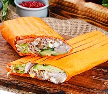 Шаурма в сыром лаваше