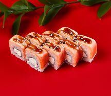 Опаленный лосось