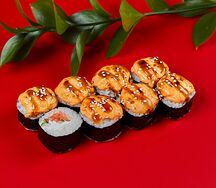 Запечённый с лососем