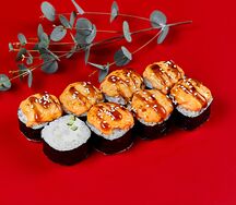 Запеченный с курицей