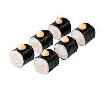 Ролл острый с тигровой креветкой