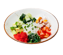 Поке с курицей