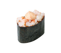 Острые суши с тигровой креветкой