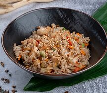 Тяхан с курицей