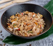 Тяхан с морепродуктами