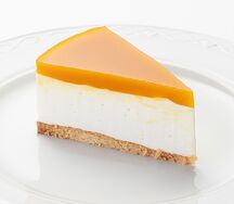 Чизкейк с манго и маракуйей без сахара и глютена