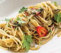 Спагетти Алио и олио