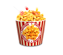 Карамельный попкорн