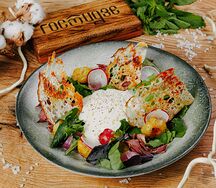 Брискет, томаты, картофель