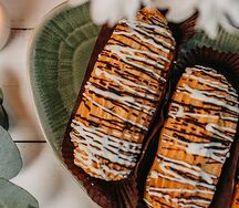 Эклер с заварным кремом