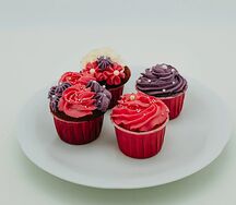 Кап кейк красный бархат