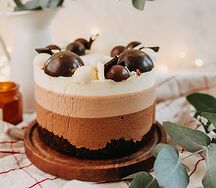 Торт Три шоколада