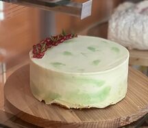 Торт Фисташка-малина