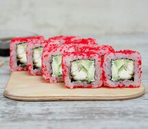 Ролл Калифорния с угрем