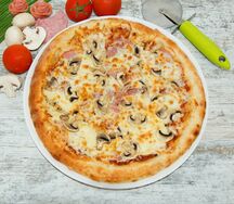 Пицца Ветчина и грибы