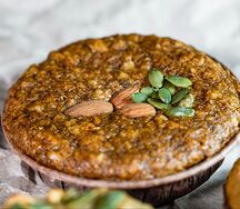 Морковный пирог