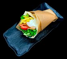 Мега ролл со свининой