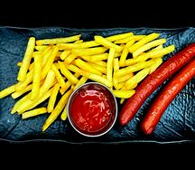 Фри с колбасками