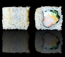 Омлет с креветкой