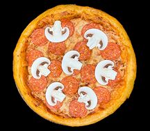 Пепперони с грибами