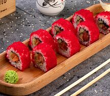 Калифорния с лососем