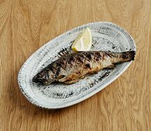 Дорадо на мангале