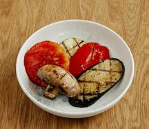 Шампиньоны на мангале